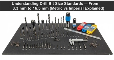 Understanding Drill Bit Size Standards — From 3.3 mm To 16.5 mm (Metric Vs Im...